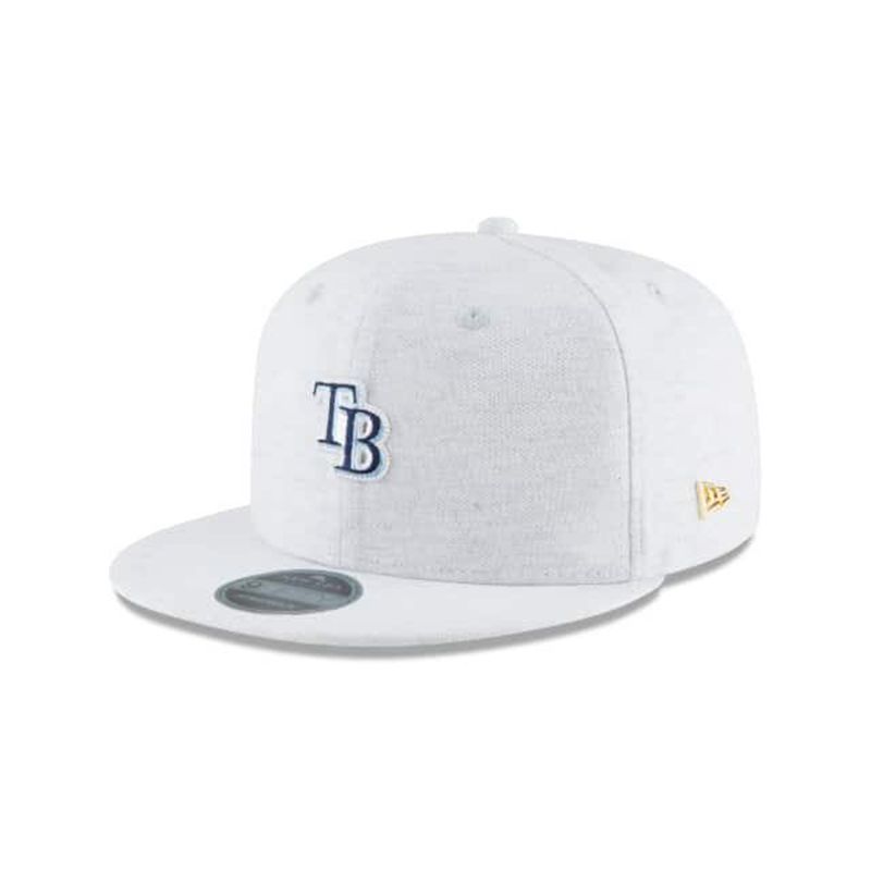 MLB Tampa Bay Rays Micro Stitch 9Fifty Snapback (CRA5556) - Grey New Era Caps